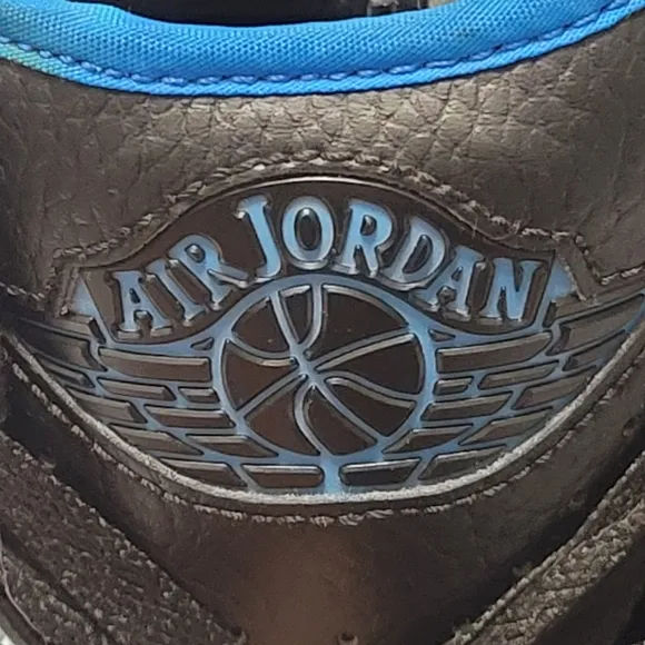 Nike Air Jordan 2 Retro Radio Raheem Black/Blue Shoes 2016 Release Men's Size 11