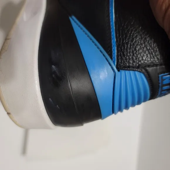Nike Air Jordan 2 Retro Radio Raheem Black/Blue Shoes 2016 Release Men's Size 11