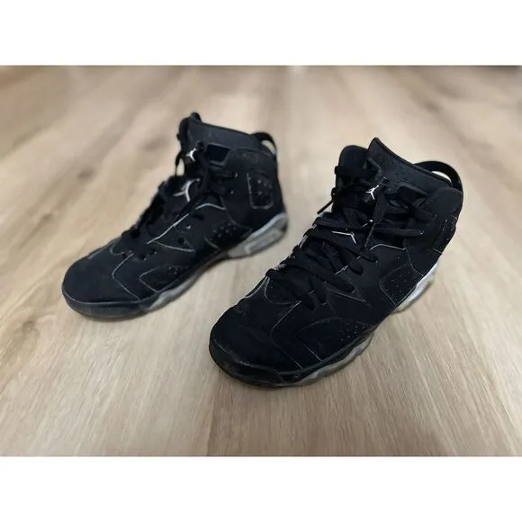 Nike Air Jordan 6 Retro GS 'Chrome' 2022  DX2835-001 Size 7y