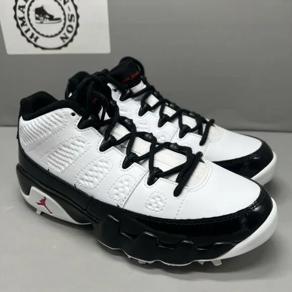 NIKE AIR JORDAN 9 GOLF White Black True Red FJ5934-100 Men Sz 5 Women Sz 6.5 NEW