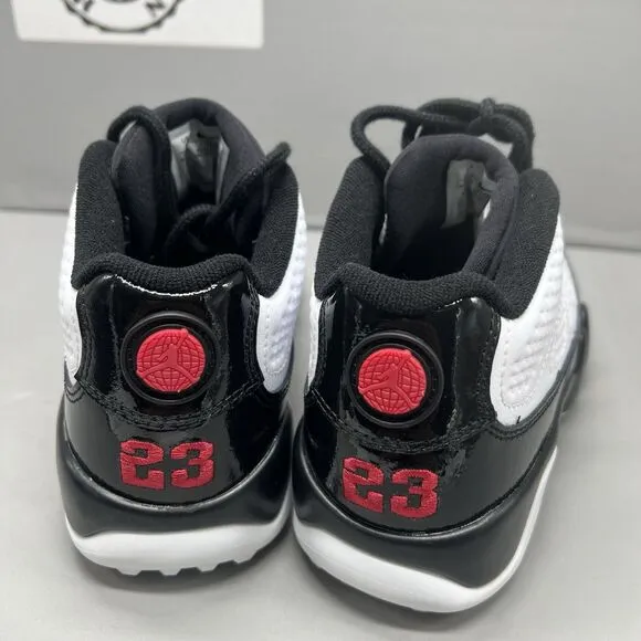 NIKE AIR JORDAN 9 GOLF White Black True Red FJ5934-100 Men Sz 5 Women Sz 6.5 NEW