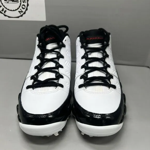 NIKE AIR JORDAN 9 GOLF White Black True Red FJ5934-100 Men Sz 5 Women Sz 6.5 NEW