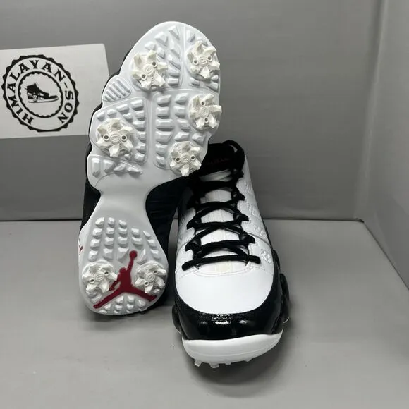 NIKE AIR JORDAN 9 GOLF White Black True Red FJ5934-100 Men Sz 5 Women Sz 6.5 NEW