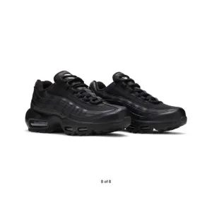 Nike Air Max 95 Recraft GS 'Triple Black' Youth Mens 6.5 (Womens 8)