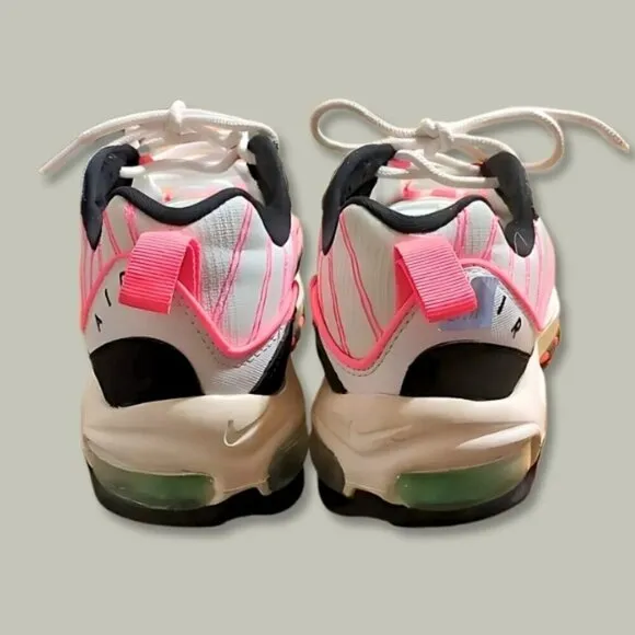 Nike Air Max 98 Lace-Up Sneakers Cushioned Mesh Rubber Watermelon Colorway W 7.5