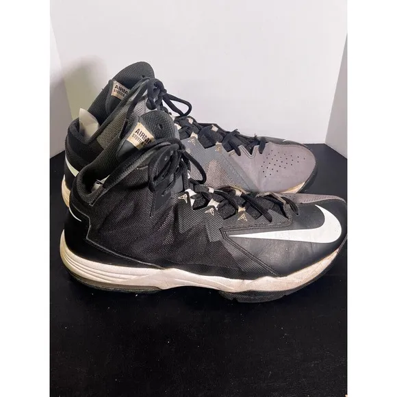 Nike Air Max Stutter Step 2 Mens Size 11.5 Black Basketball Sneaker 653455-002