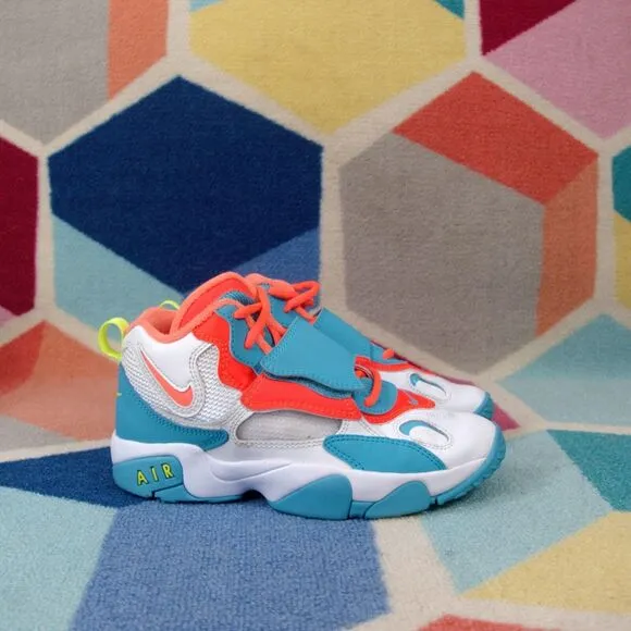 Nike Air Speed Turf Sneakers Bright Turquoise BQ9632-101 Youth Size 4Y US