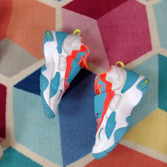 Nike Air Speed Turf Sneakers Bright Turquoise BQ9632-101 Youth Size 4Y US