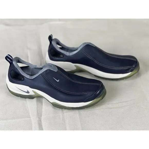 Nike Air Womens 7.5 Golf Shoes Blue &amp; White 305274 401 00