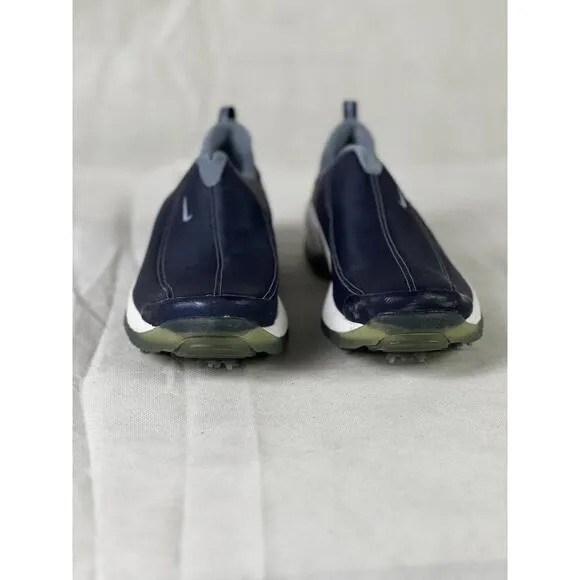 Nike Air Womens 7.5 Golf Shoes Blue &amp; White 305274 401 00
