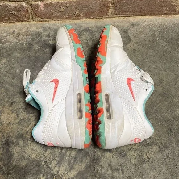 Nike Air Max 1g Golf Hot Punch Sneaker Size 7
