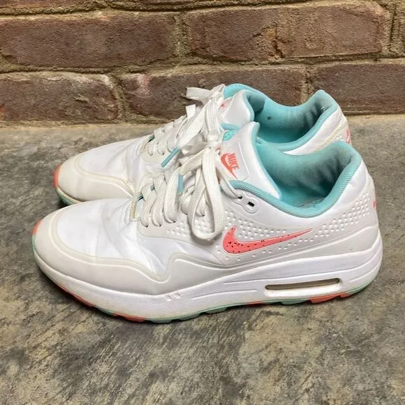 Nike Air Max 1g Golf Hot Punch Sneaker Size 7