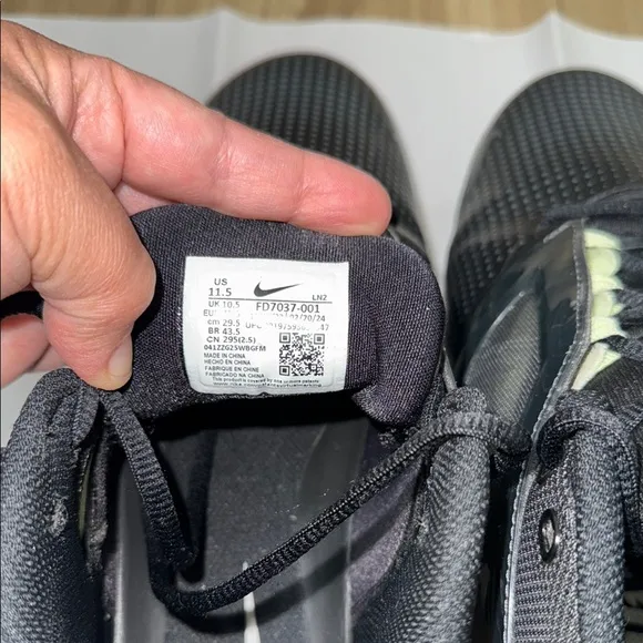 Nike Alpha Menace 4 EliteTacos de fútbol americano Size 11.5