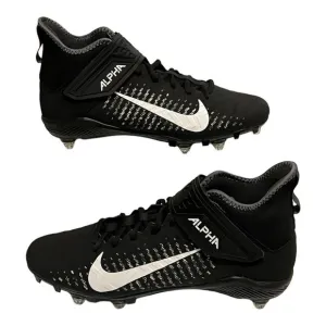 Nike Alpha Menace Pro 2 Mid Detachable Football Cleats Mens Size 12.5 CK4277-001