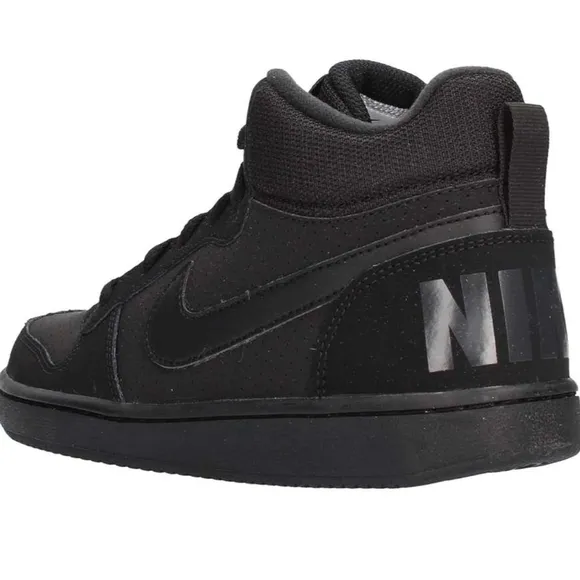 Nike Black High-Top Sneakers with Padded Collar