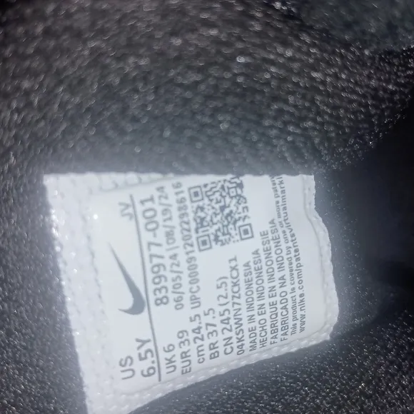 Nike Black High-Top Sneakers with Padded Collar