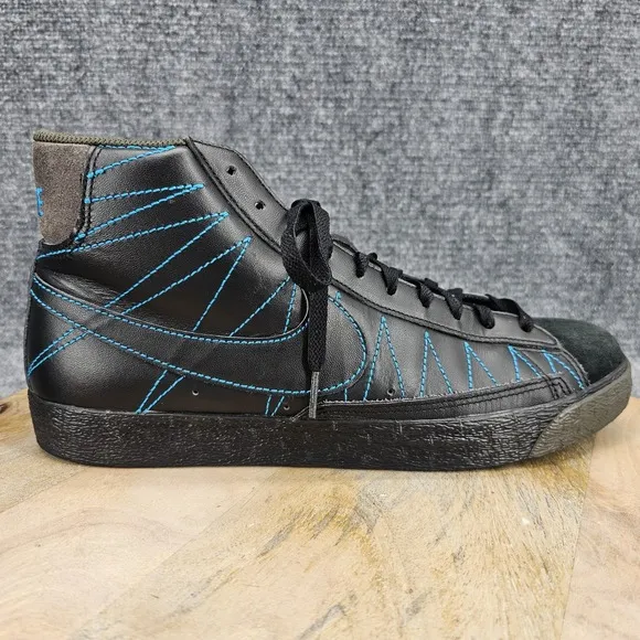Nike Blazer Mid ND 'Ice Breaker' Mens Size 12 Black-Neo Turq-Newsprint Shoes