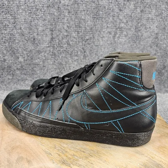 Nike Blazer Mid ND 'Ice Breaker' Mens Size 12 Black-Neo Turq-Newsprint Shoes
