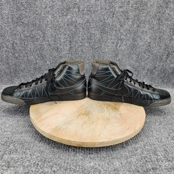 Nike Blazer Mid ND 'Ice Breaker' Mens Size 12 Black-Neo Turq-Newsprint Shoes