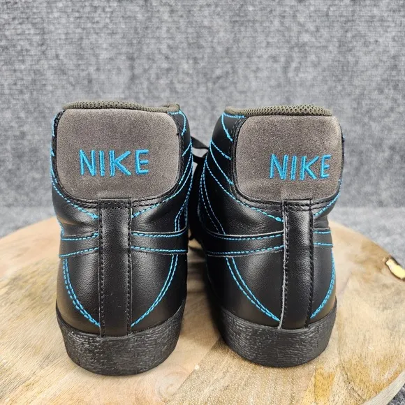 Nike Blazer Mid ND 'Ice Breaker' Mens Size 12 Black-Neo Turq-Newsprint Shoes