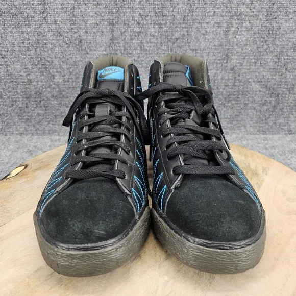 Nike Blazer Mid ND 'Ice Breaker' Mens Size 12 Black-Neo Turq-Newsprint Shoes