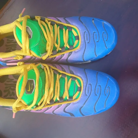 Nike Blue and Purple Performance Sneakers