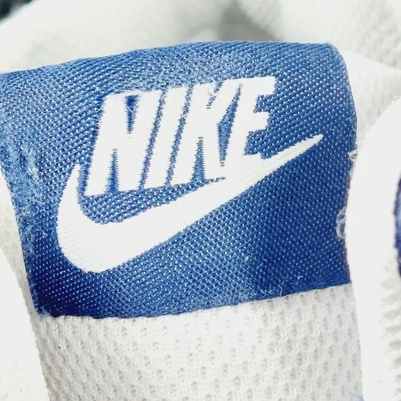 Nike Court Borough Mid 2 White Blue Athleisure Running Sneakers B420