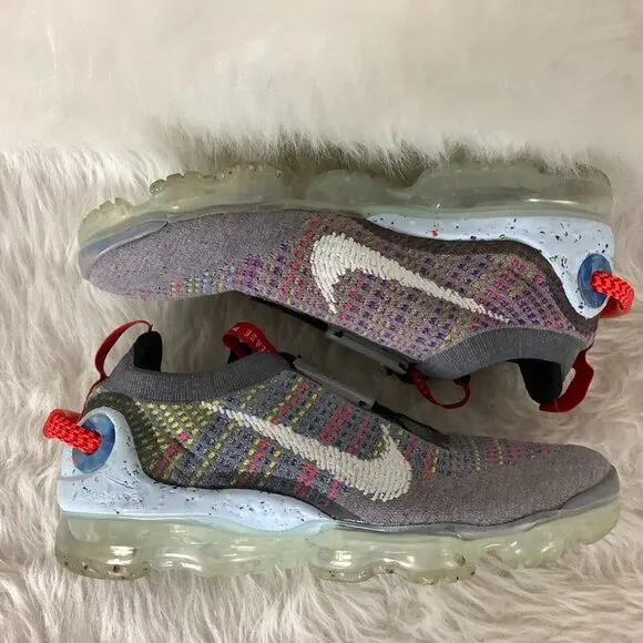 Nike Cz9313-001 Air VaporMax 2020 Flyknit Grey Sneakers Men's 9 Women's 10.5