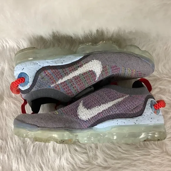 Nike Cz9313-001 Air VaporMax 2020 Flyknit Grey Sneakers Men's 9 Women's 10.5
