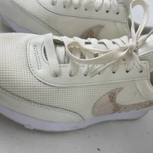 Nike Daybreak Sail White Particle Beige Leather Sneakers W8.5