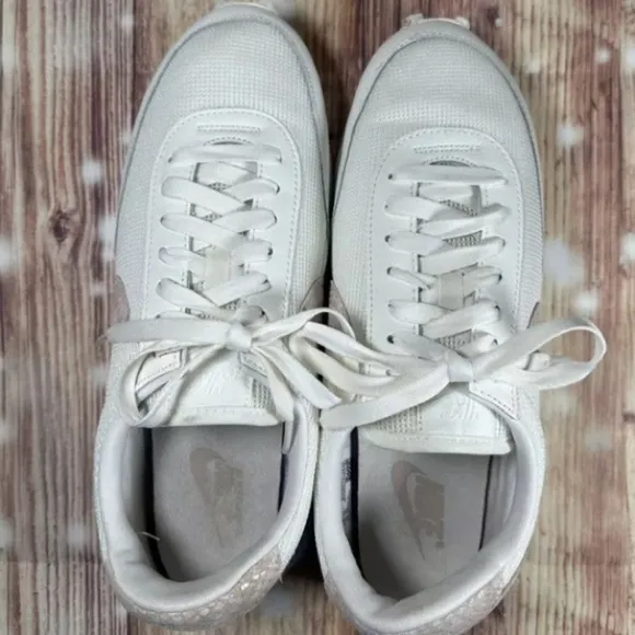 Nike Daybreak Sail White Particle Beige Leather Sneakers W8.5