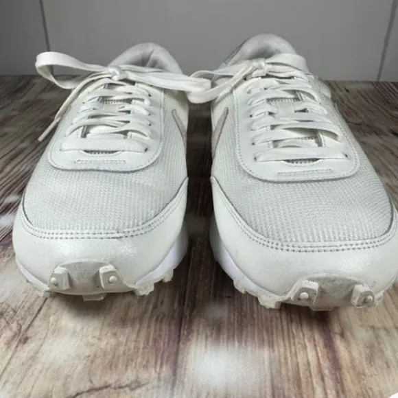 Nike Daybreak Sail White Particle Beige Leather Sneakers W8.5