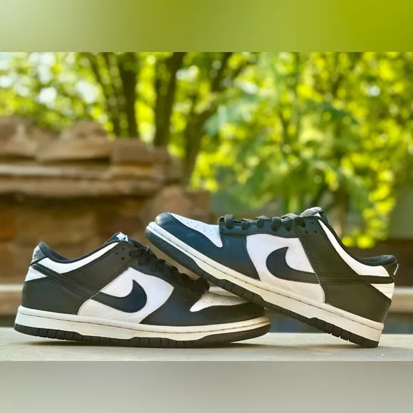Nike Dunk Low Black &amp; White Panda - Size 4.5Y (CW1590-100)