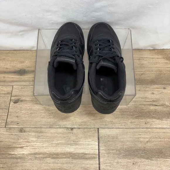 Nike Ebernon Low top running shoes 'Triple Black' Comfort AQ1775-003-Men's 8