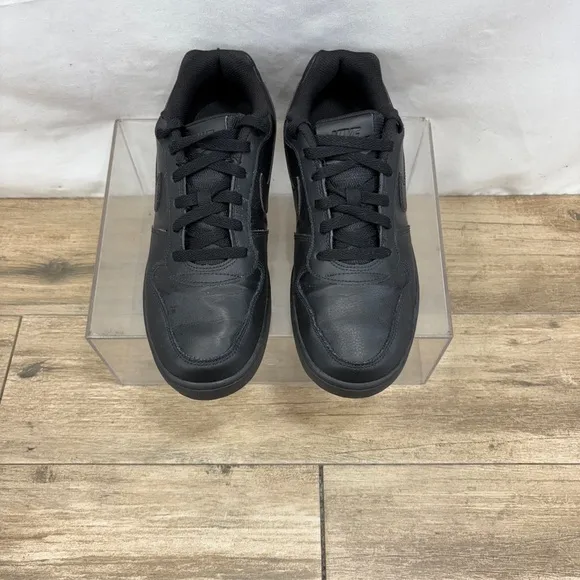 Nike Ebernon Low top running shoes 'Triple Black' Comfort AQ1775-003-Men's 8