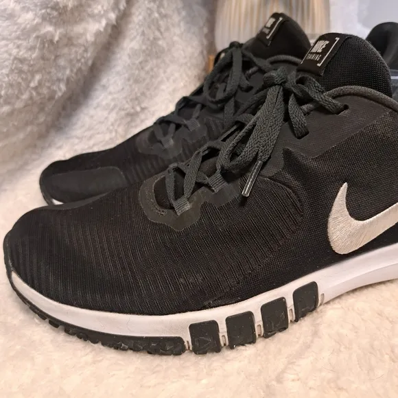 Nike Flex Control 4 Sneakers Men's Black Trainers Athletic Shoe CD0197-002 Sz 14