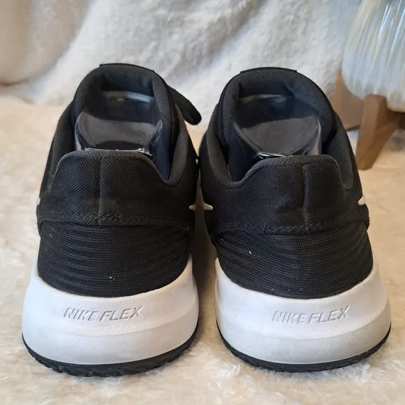 Nike Flex Control 4 Sneakers Men's Black Trainers Athletic Shoe CD0197-002 Sz 14