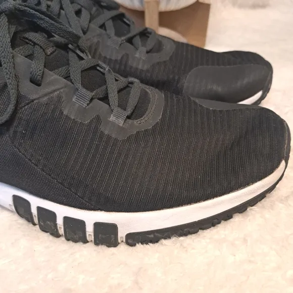 Nike Flex Control 4 Sneakers Men's Black Trainers Athletic Shoe CD0197-002 Sz 14