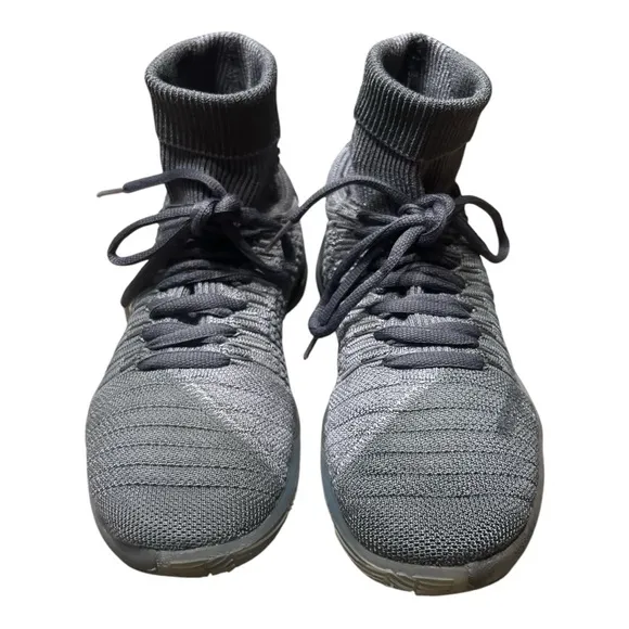 Nike Hyperdunk 2016 Flyknit Dark Grey/Metallic Platinum/Cool Grey Men’s SZ 7