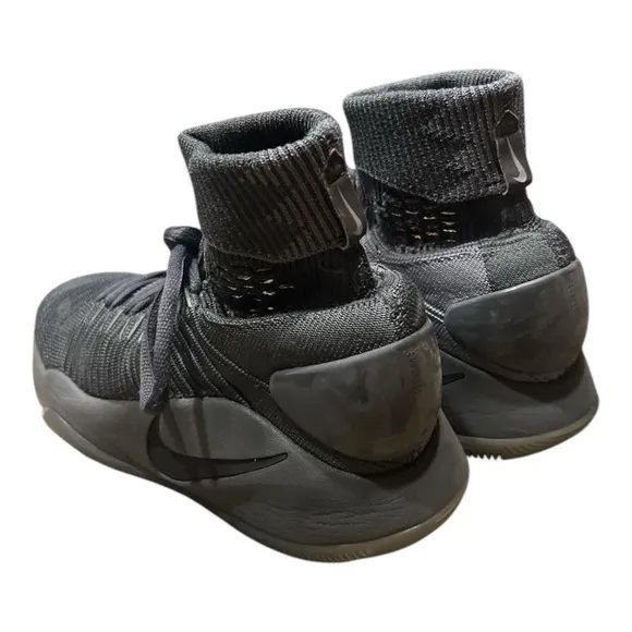 Nike Hyperdunk 2016 Flyknit Dark Grey/Metallic Platinum/Cool Grey Men’s SZ 7