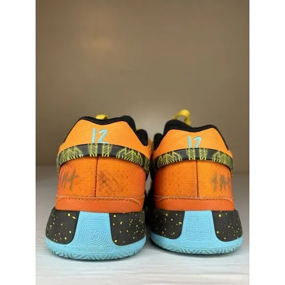 Nike Ja 1‎ Mandarin Orange Gym Sneakers FB8977-800 Youth GS Size 6.5Y / Womens 8