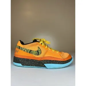 Nike Ja 1‎ Mandarin Orange Gym Sneakers FB8977-800 Youth GS Size 6.5Y / Womens 8