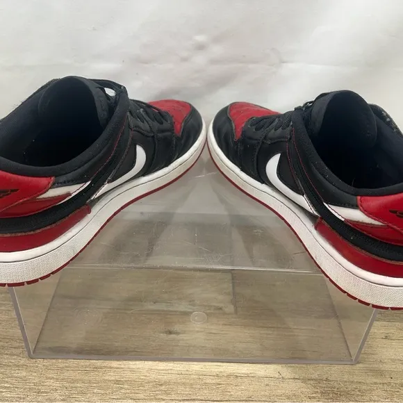 Nike Jordan 1 Low FlyEase Alternate Bred Toe size 8 DM1206-066