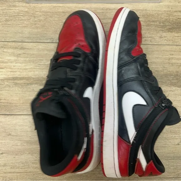 Nike Jordan 1 Low FlyEase Alternate Bred Toe size 8 DM1206-066