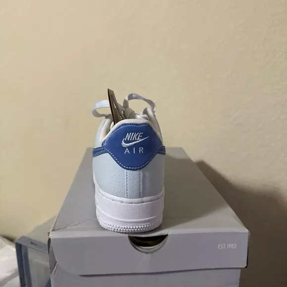 Nike Kids' Air Force 1 Sneakers - Blue and White