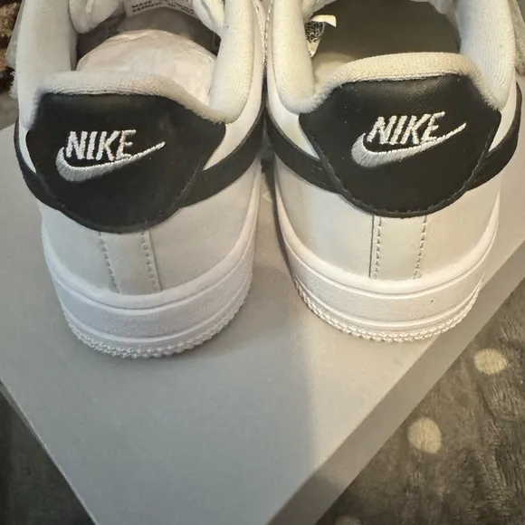 Nike Kids Air Force 1 White Sneakers