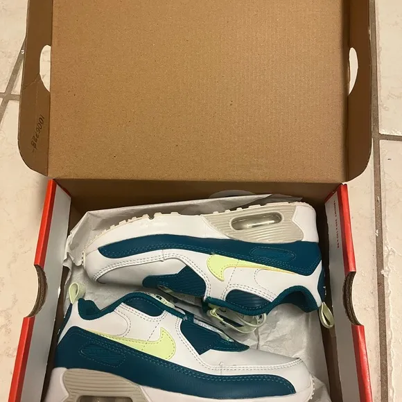 Nike Kids' Air Max Sneakers - White and Blue