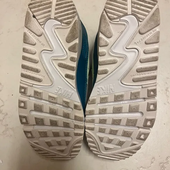 Nike Kids' Air Max Sneakers - White and Blue