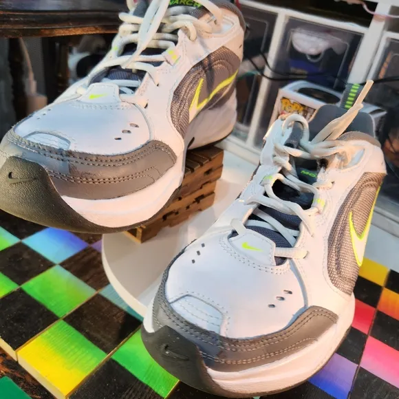 Nike Kids' White and Gray Sneakers