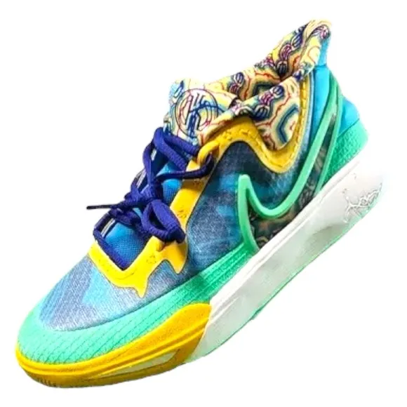 Nike Kyrie 8 GO SE (GS) Baltic Blue/MultiColor Sneakers Size W8/6Y/M6 NIB